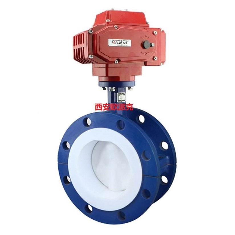 定边电动衬四氟蝶阀