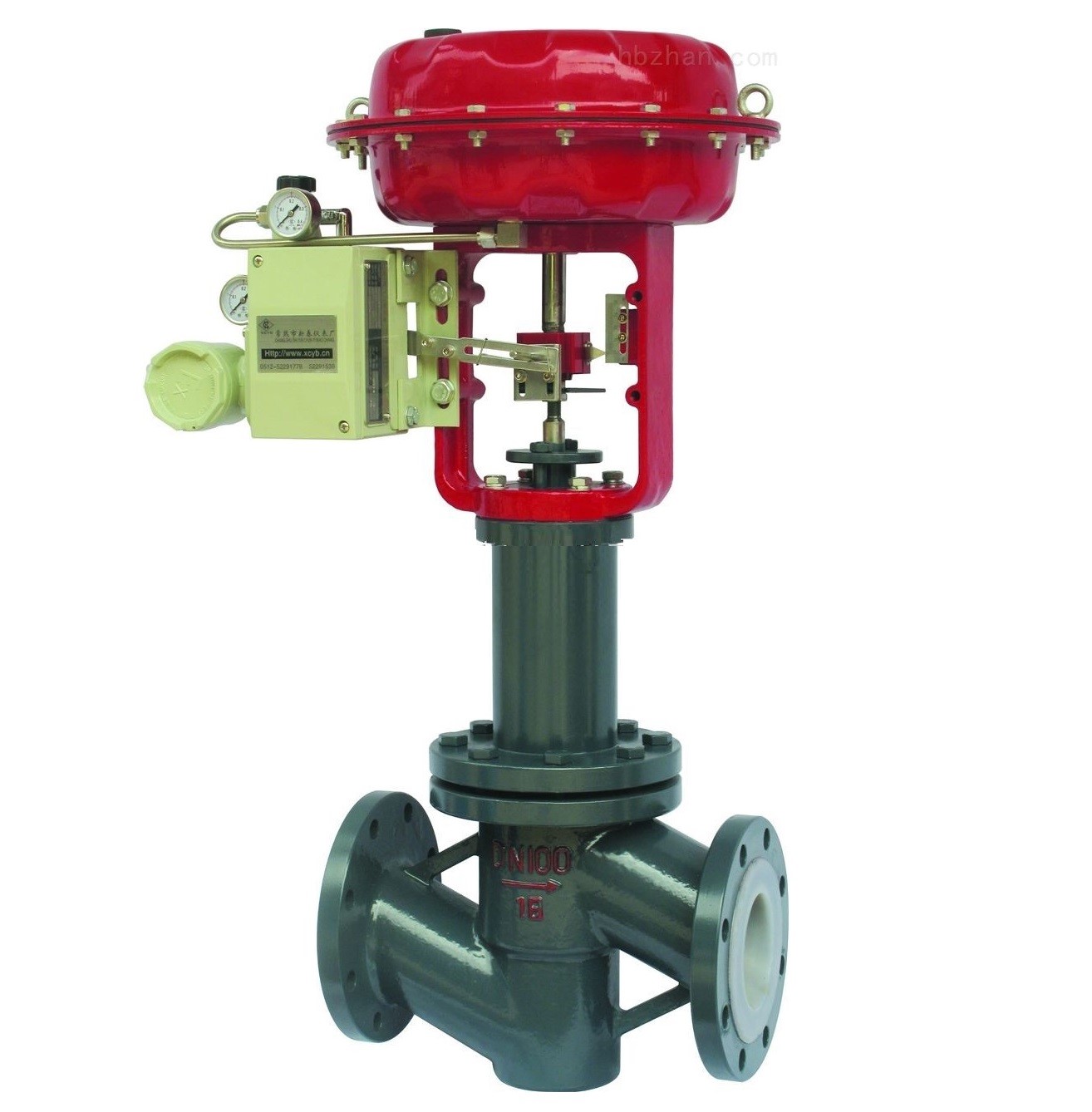 定边气动薄膜单座衬氟调节阀