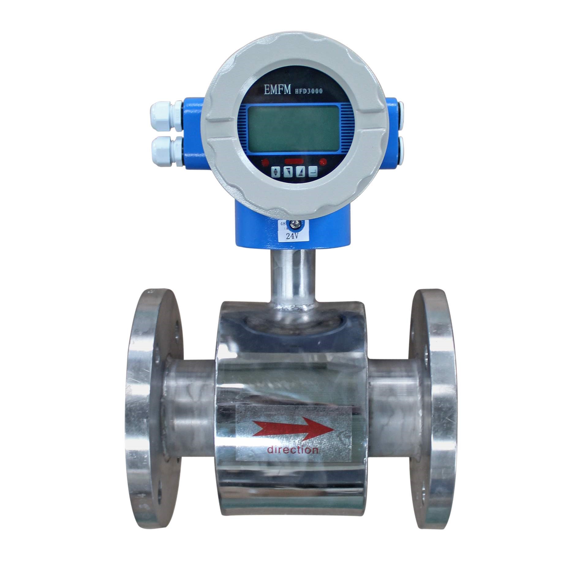 印台电池供电电磁流量计