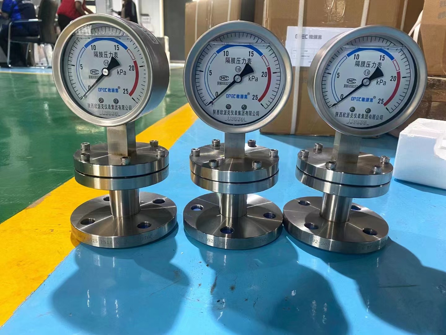 印台不锈钢压力表