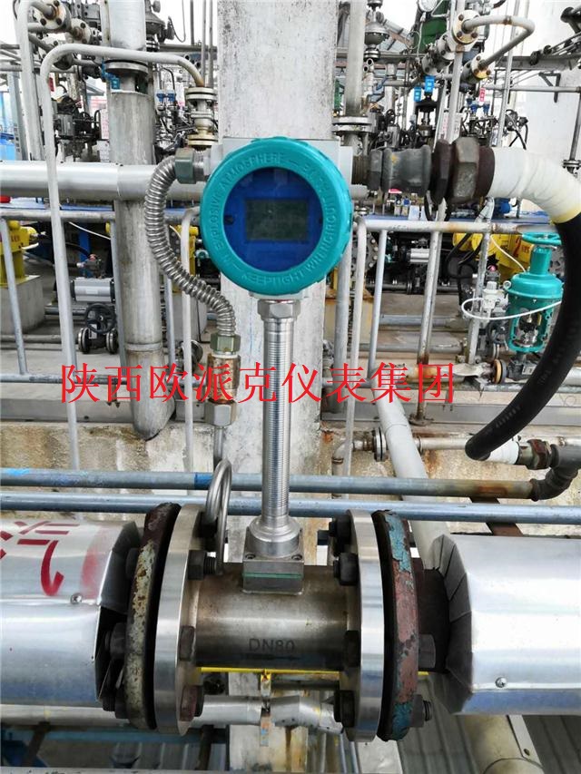 定边蒸汽流量计安装现场