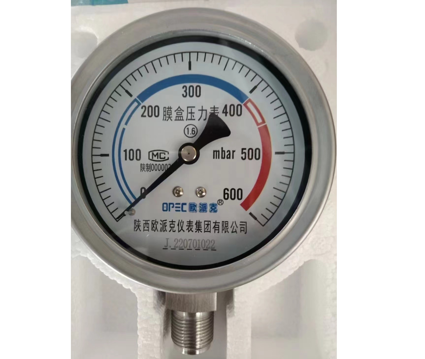 印台耐震压力表